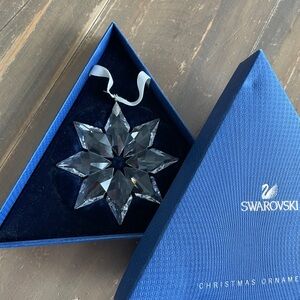 2013 Annual Swarovski Crystal Star Snowflake Ornament